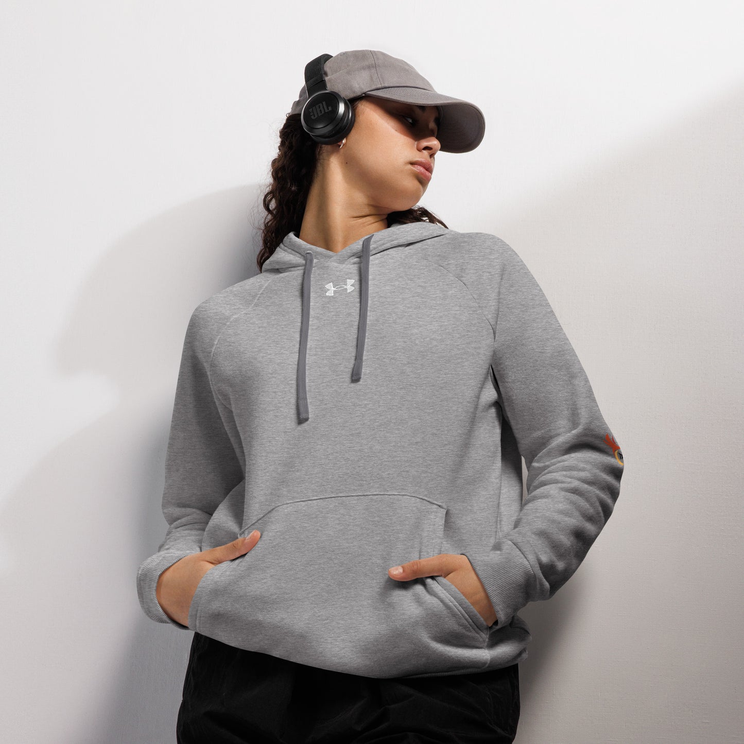 Under Armour® hoodie with phoenix on left arm